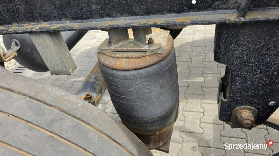Przyczepa transportowa Schmitz podwozie Tandem nieuszkodzony Głogówek