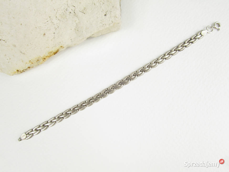 Srebrna bransoletka modułowa unikat srebro 925 Biżuteria Katowice