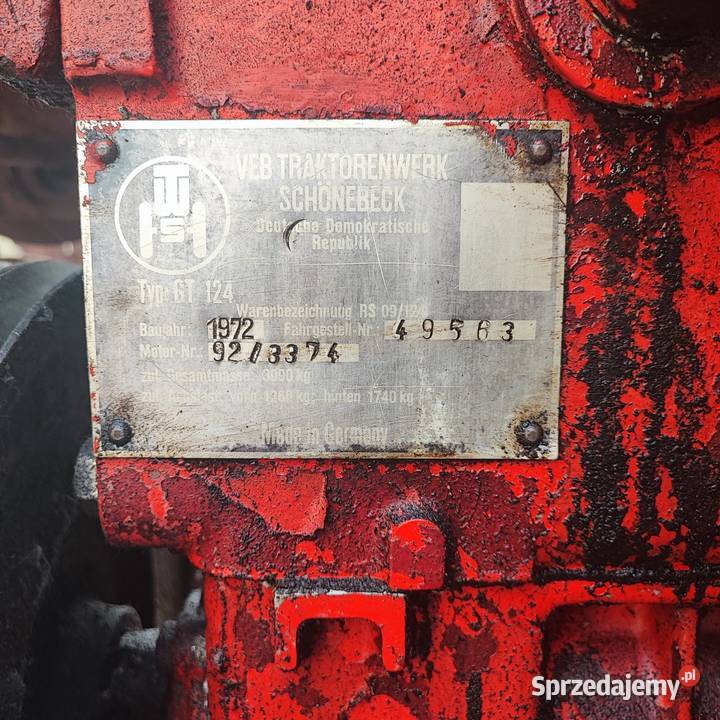 Traktor RS 09 nośnik narzędzi z turem lubuskie sprzedam