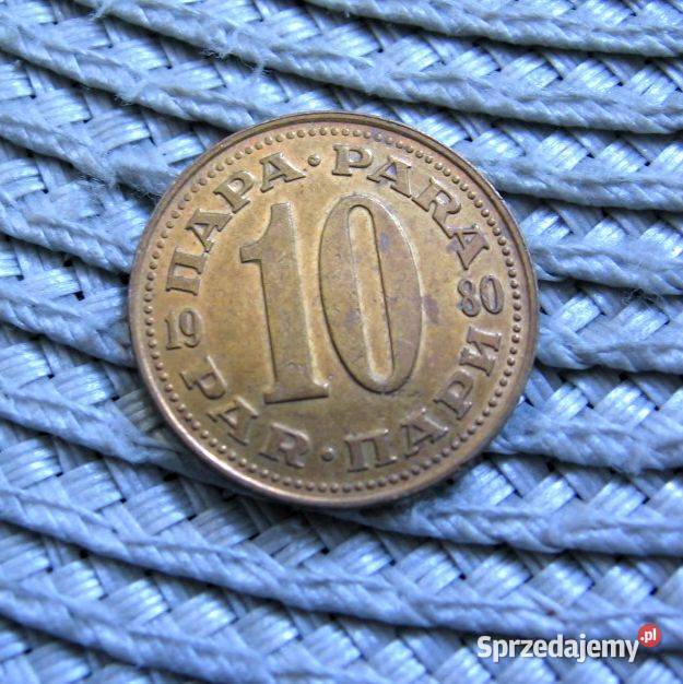 Jugosławia 10 Para 1980r sprzedam