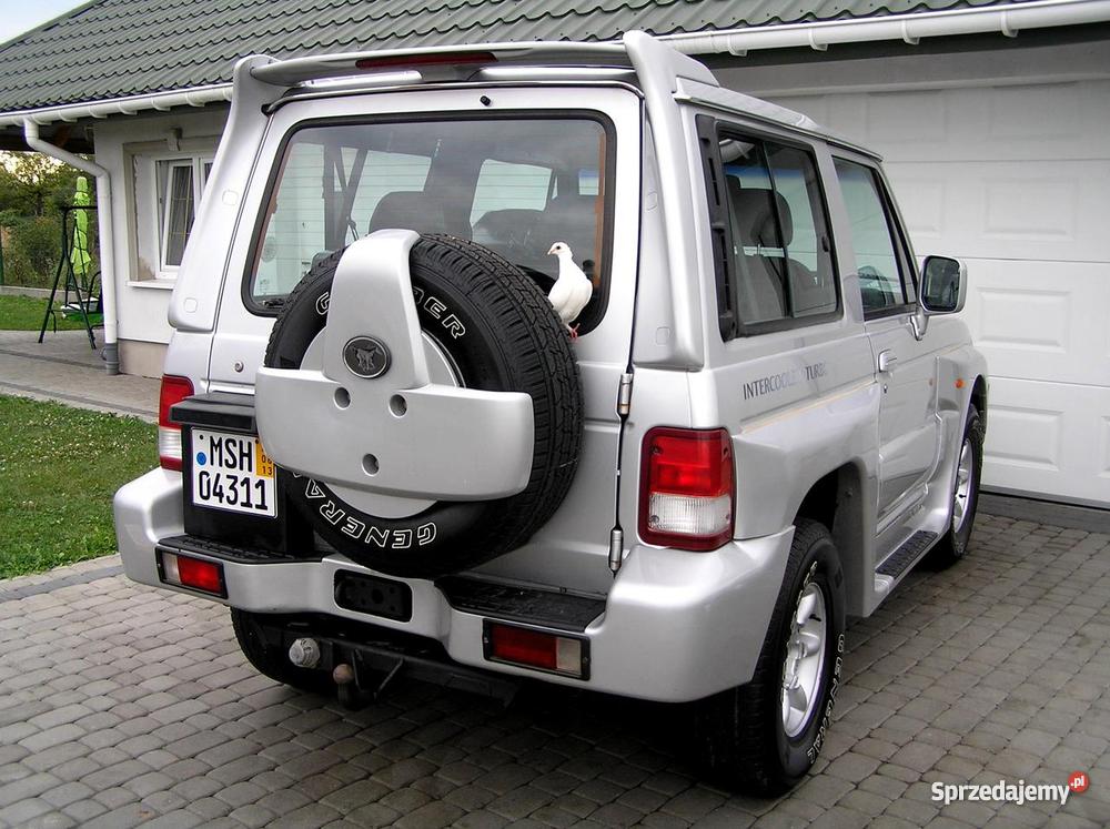 Hyundai Galloper 25 TDI Klimatyzacja Skóra skórzana tapicerka Krosno