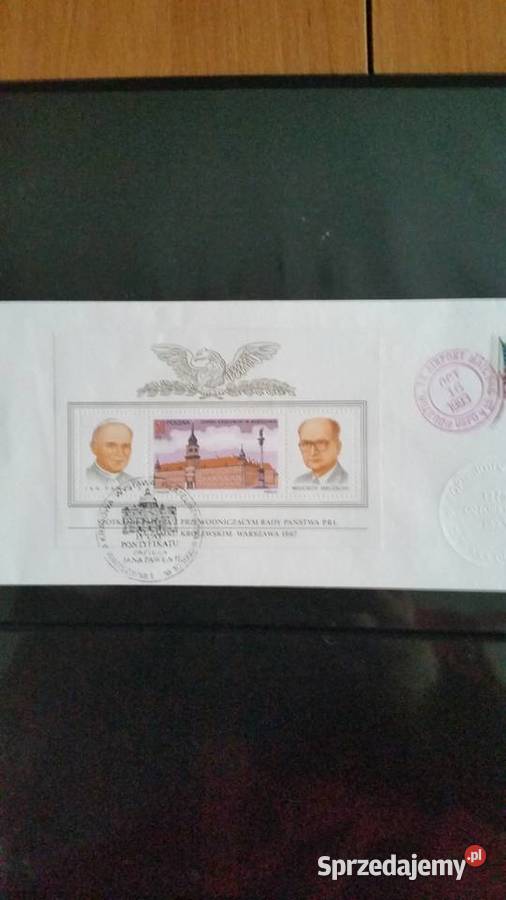 Znaczki Papież Jan Paweł II Benedykt XVI i inne Ziębice