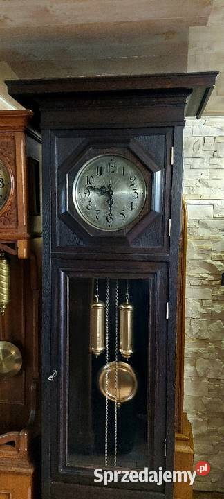 Zegar stojący Schlenker Kienzle piękny chłopw Antyki sprzedam