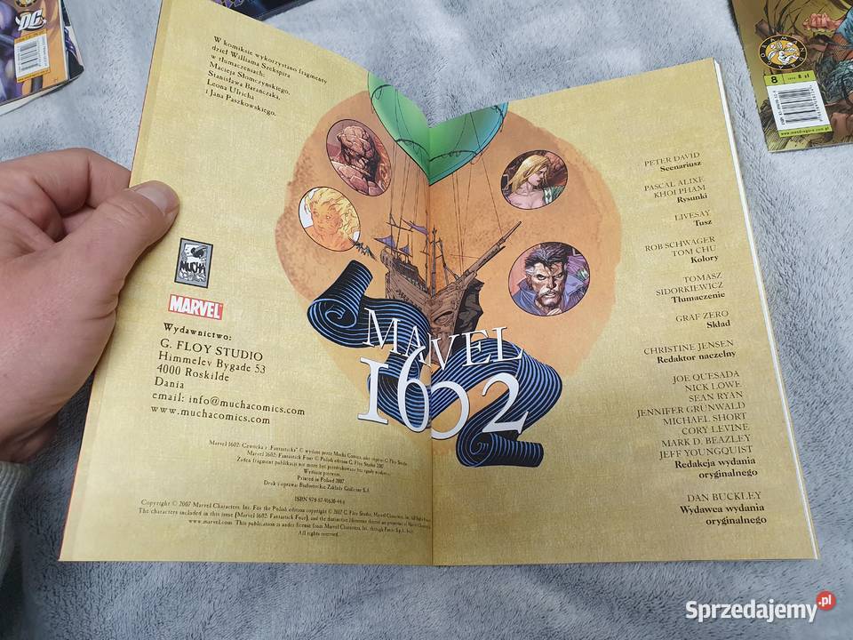 Marvel 1602 Czwórka z Fantasticka komiks wydanie