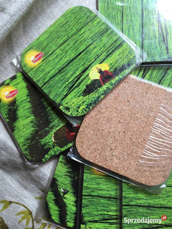Lipton Podkładki pod kubkiszklanki filiżanki świętokrzyskie Skarżysko Kościelne