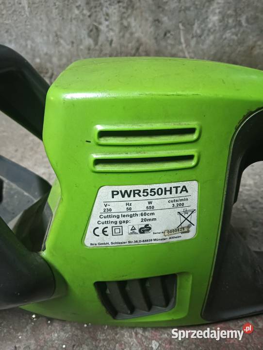 Sprzedam elektryczne nożyce do żywopłotu śląskie Łodygowice
