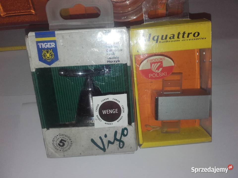 Zestaw akcesoriów łazienkowych alquattro i inne