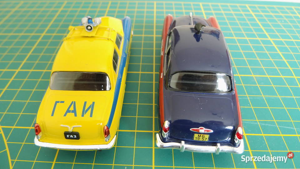 Zestaw trzeci samochodów metalowych wielkopolskie Radzewice