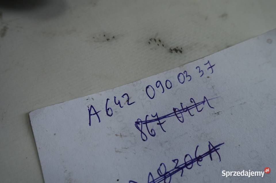 Mercedes W211 30 CDI KOLEKTOR SSĄCY A6420900337 osobowe Chełm