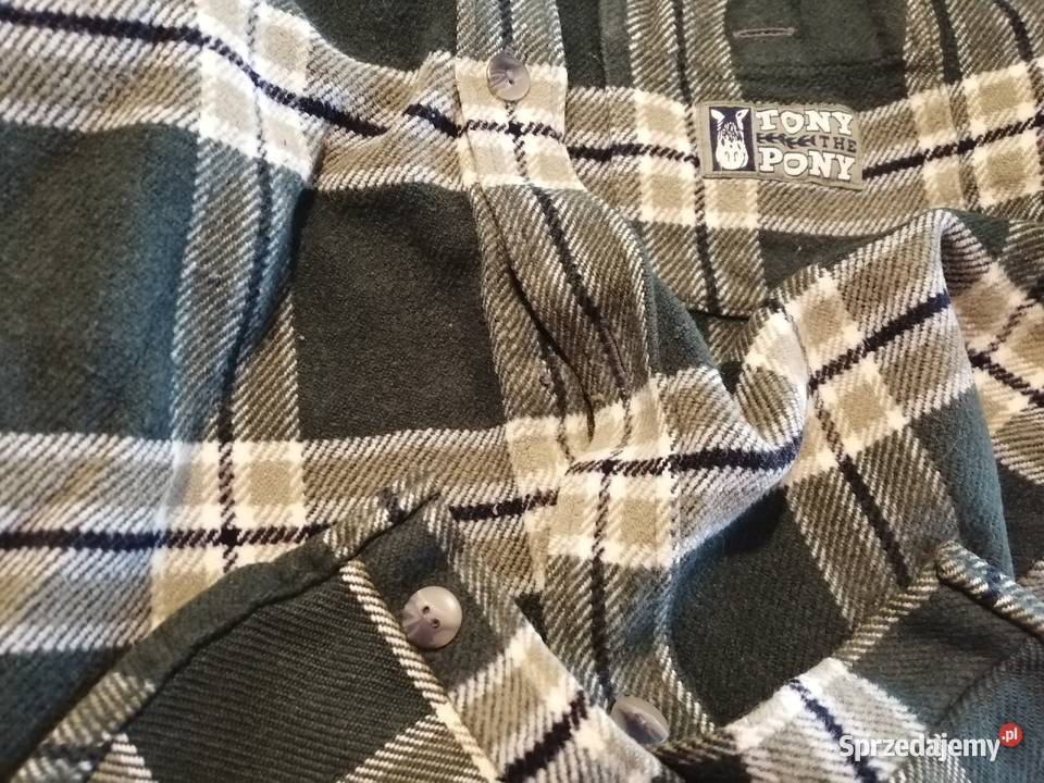 Koszula długi rękaw ciepła rozpinana CA 98104 chłopiec Czeladź