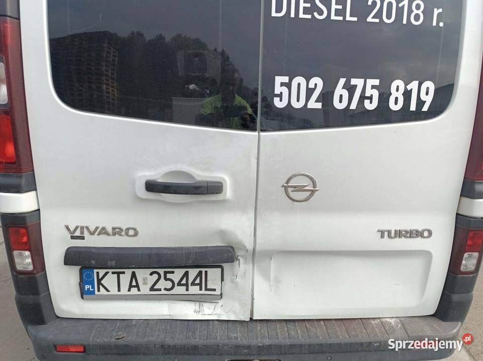 Opel Vivaro Trafic stan kamper przeczytaj opis elektryczne lusterka Opel