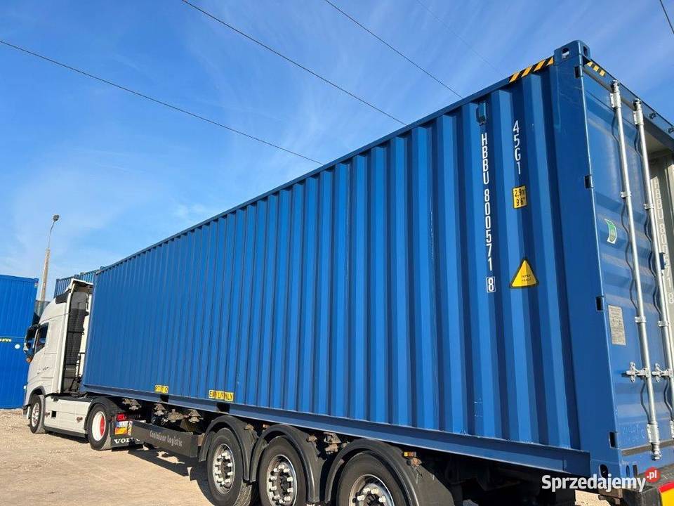Kontener morski magazynowy budowlany 40HC OW Bydgoszcz sprzedam