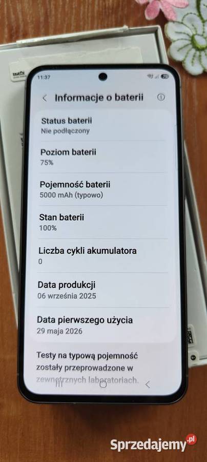 Smartfon SAMSUNG Galaxy A57 5G 8 GB 256 GB
