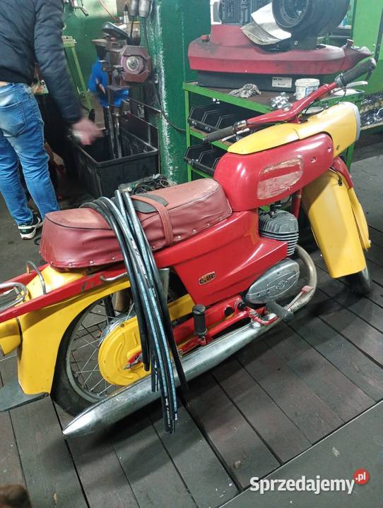 Sprzedam motocykl Gazela SHL175 motor łódzkie Sokolniki sprzedam