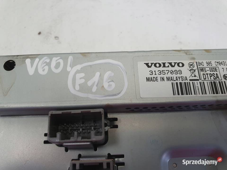 Volvo VOLVO V60 I S60 II XC60 I EKRAN NAWIGACJI Motoryzacja Chełm