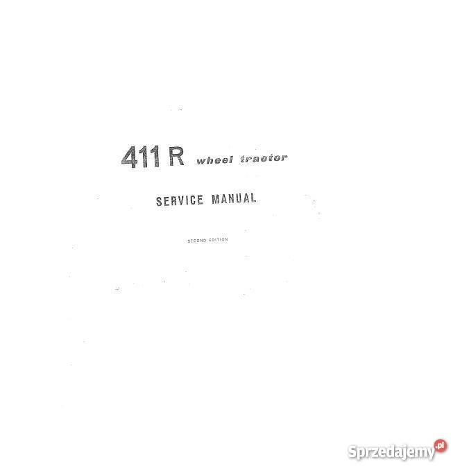 Fiat Agri 411 R 411 RB instrukcja napraw Kielce