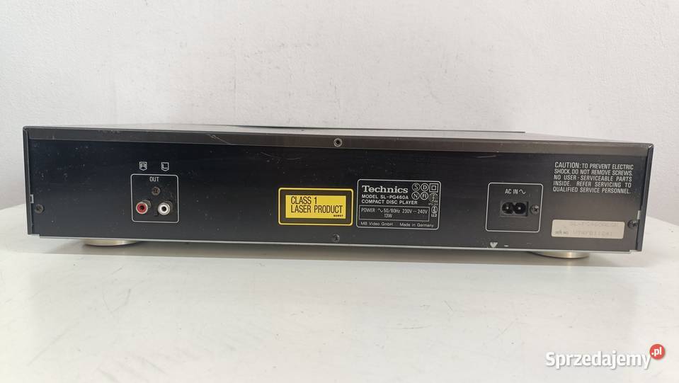 TECHNICS SLPG460A Odtwarzacz płyt CD wielkopolskie Poznań