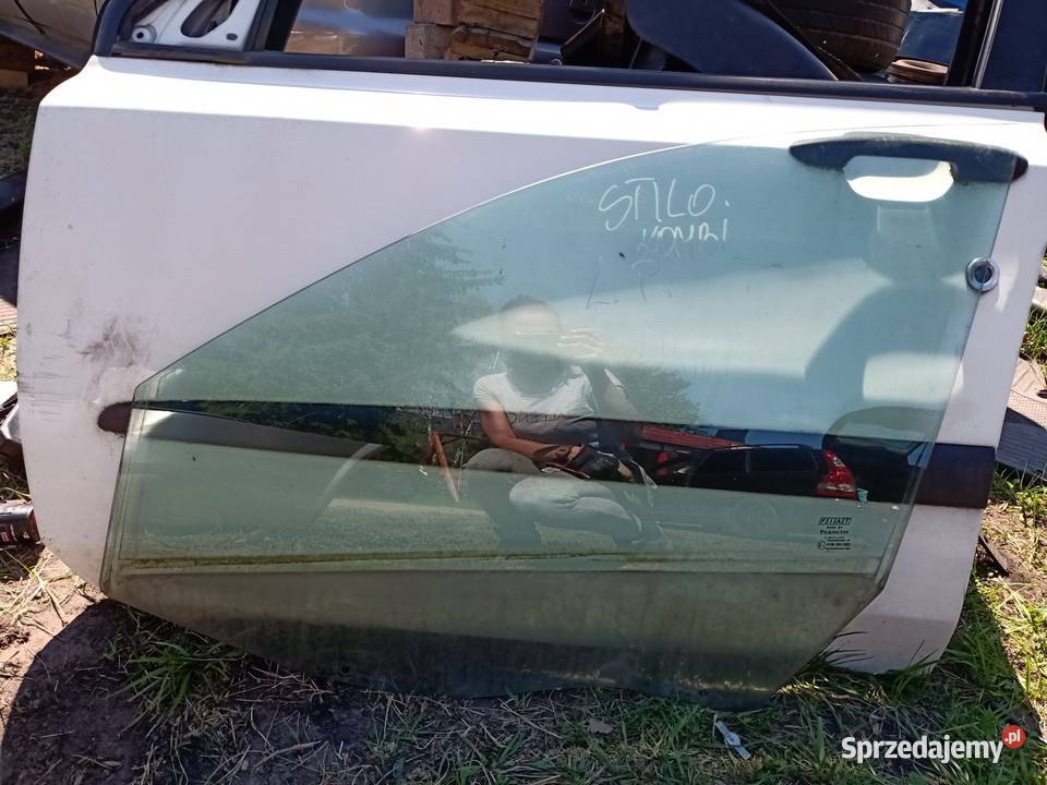 szyba drzwi Fiat Stilo kombi przód prawa prawa Szczecin