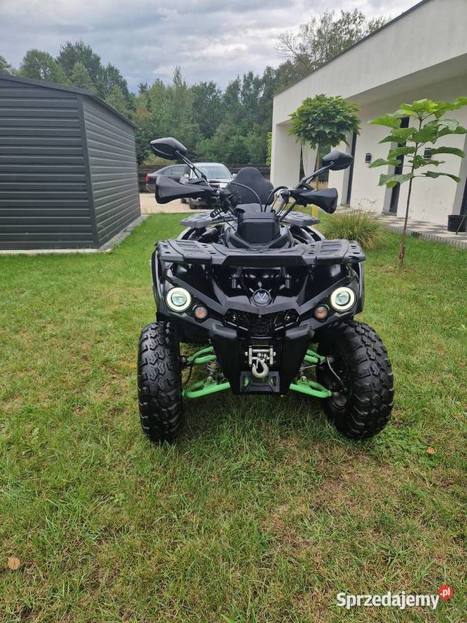 Quad Mikilon 200 z homologacją wyciągarka hak Zakrzew