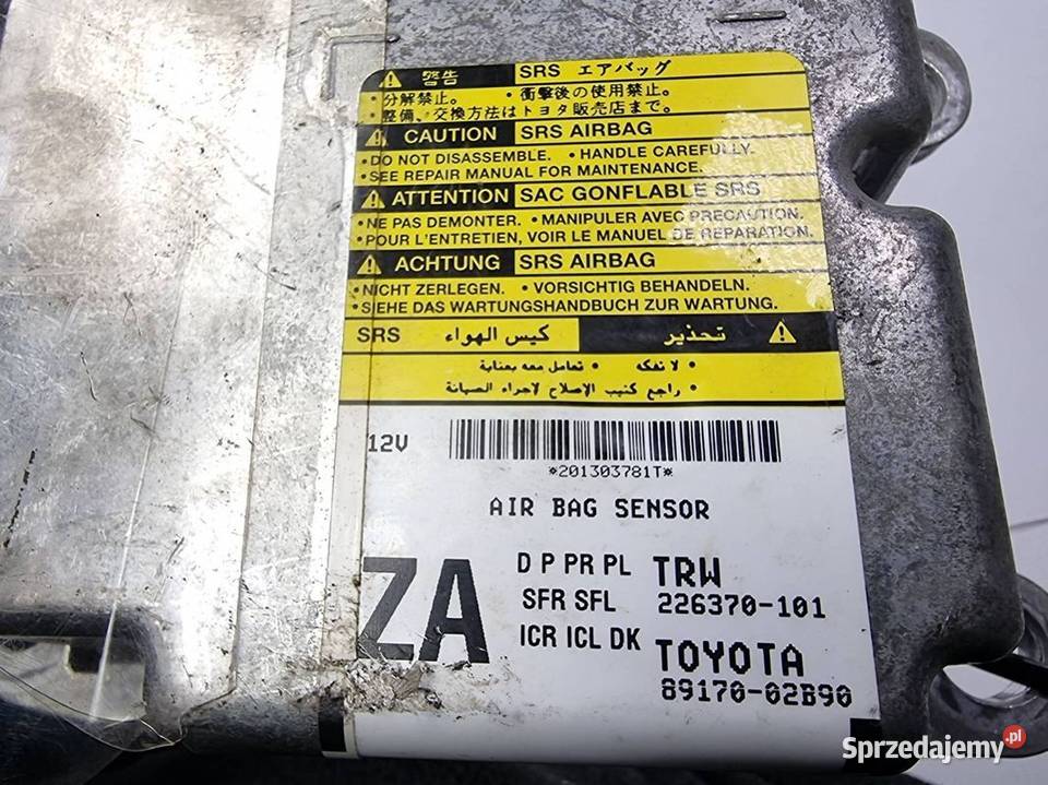 MODUŁ TOYOTA AURIS II 8917002B90 kujawsko-pomorskie Lipno sprzedam