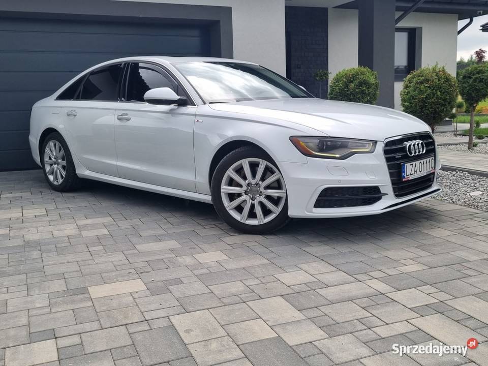 AUDI A6 C7 30 Tdi V6 QUATTRO STRONIC SLINE Biała Zamość