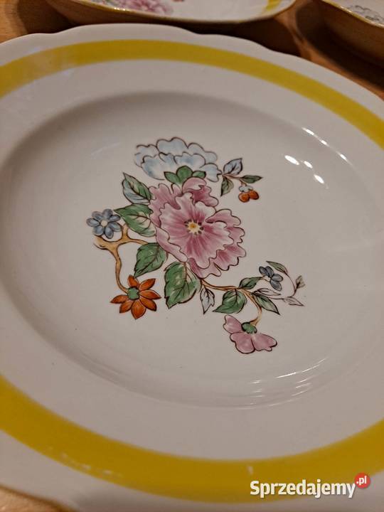 Ćmielów MARIEL lata 70 talerze Kraków