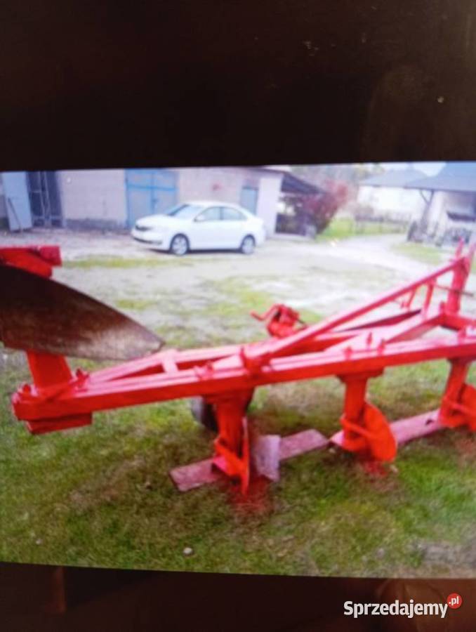 Pług 4 cztero skibowy zagonowy Grudziądz wysokie Krasnystaw