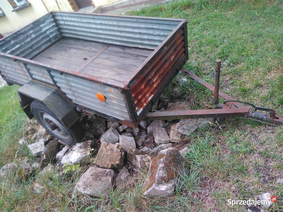 Przyczepa SAM DMC 600 burtowe
