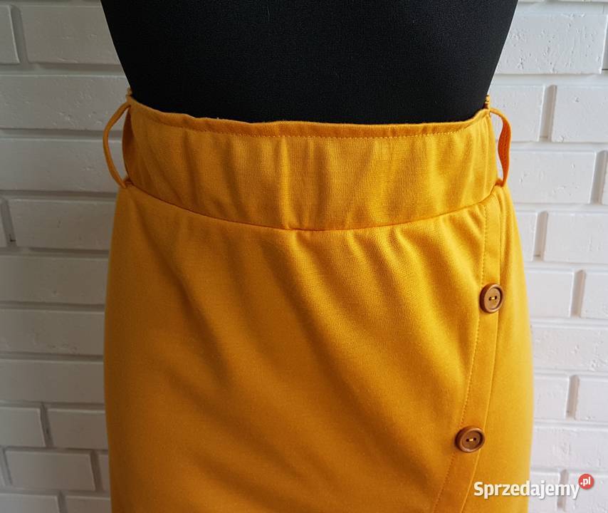 Damska spódnica ołówkowa musztardowa TXM 42XL Chrzanów