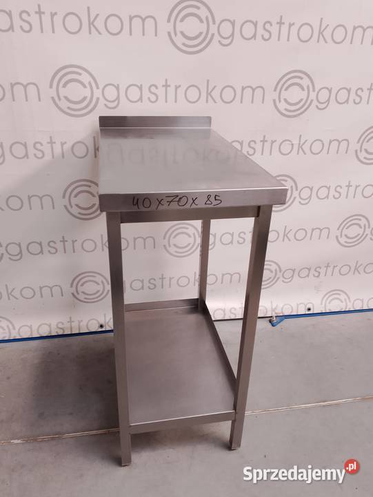 Stół przyścienny z półką 40x70x85