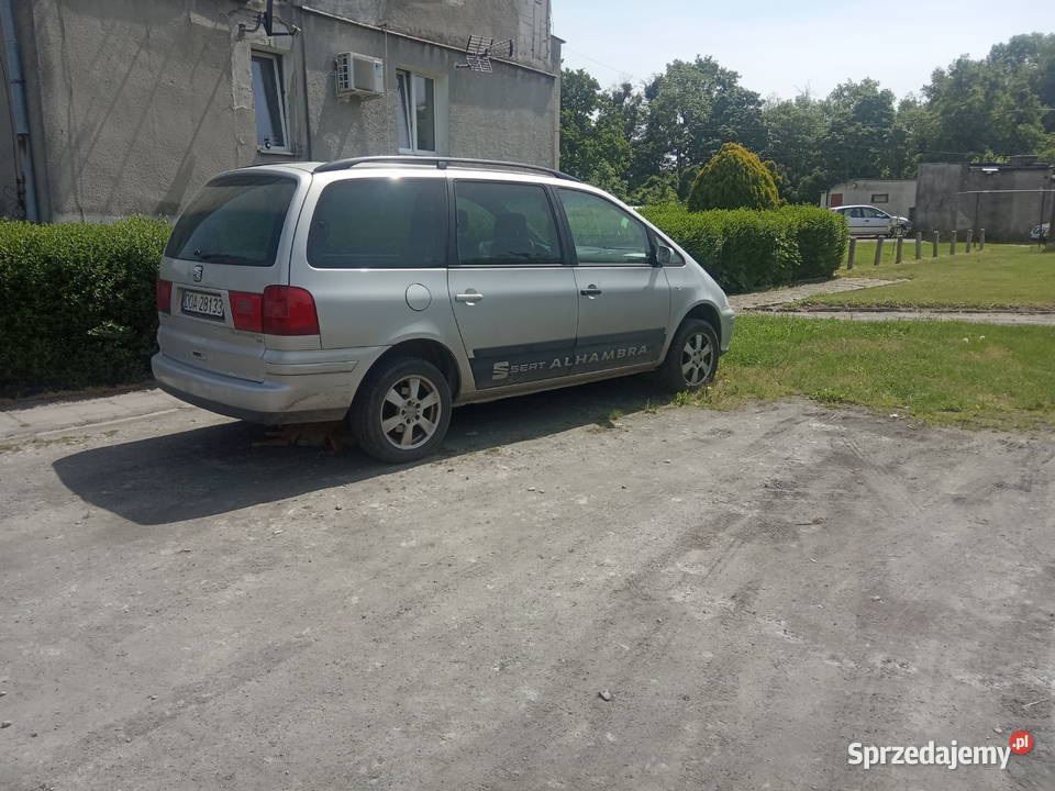 Seat Alhambra 19 diesel srebrny Oława