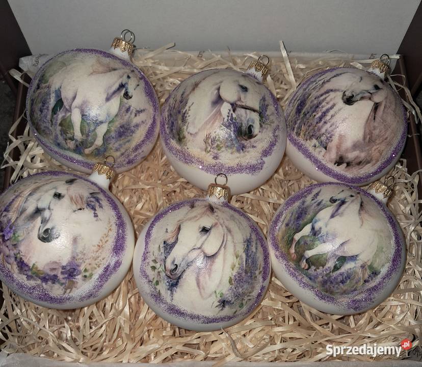 Bombki choinkowe szklane Krosno
