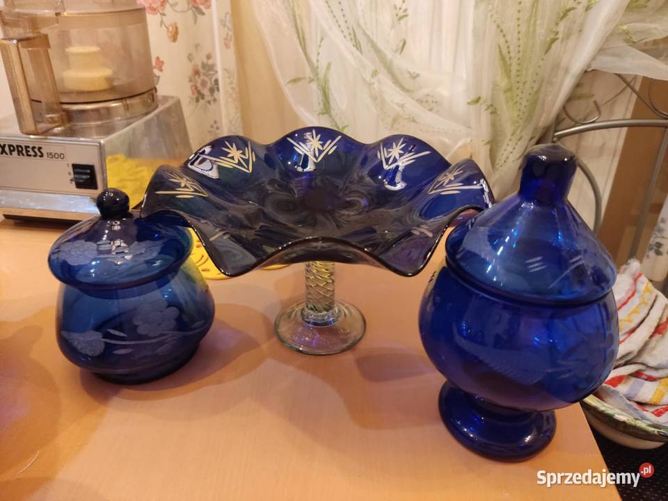 puzdro bomboniera waza patera szkło Gorzów Wielkopolski sprzedam