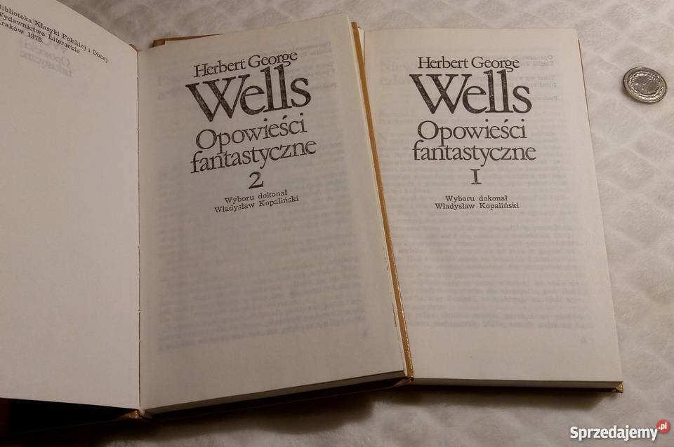 Herbert George Wells Opowieści fantastyczne 2 Rok wydania 1976 Rogoźnik sprzedam