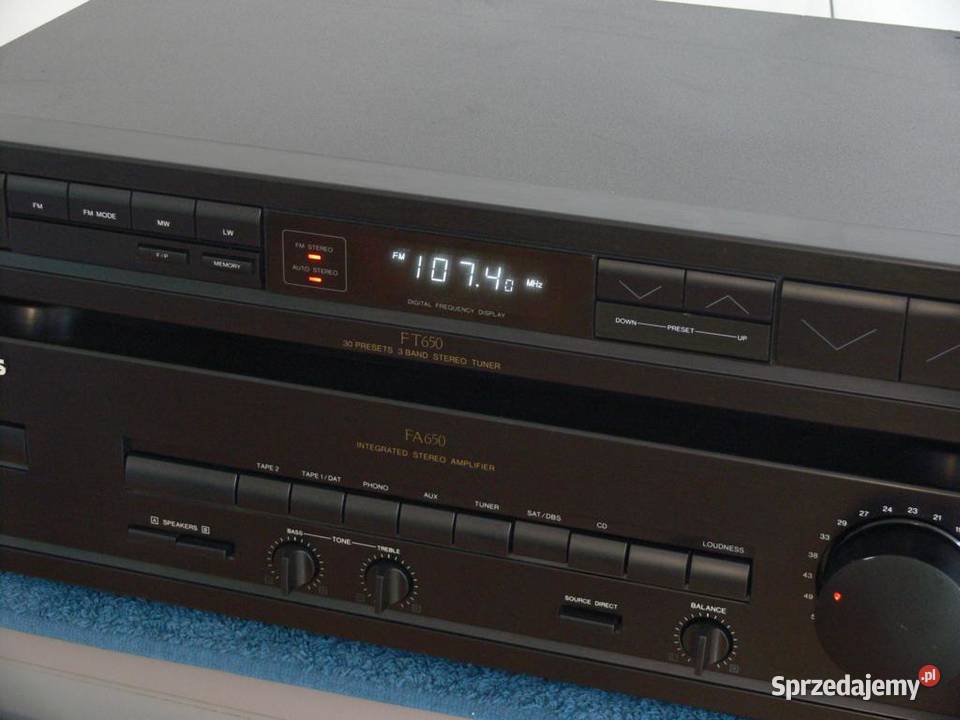 Tuner radiowy cyfrowy Philips FT650 sprawny