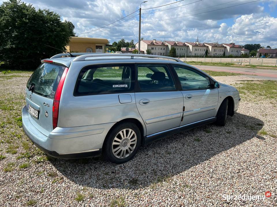 Citroen C5 2005r AUTOMAT Z GAZEM I HAKIEM 140KM Motoryzacja Sokołów Podlaski sprzedam