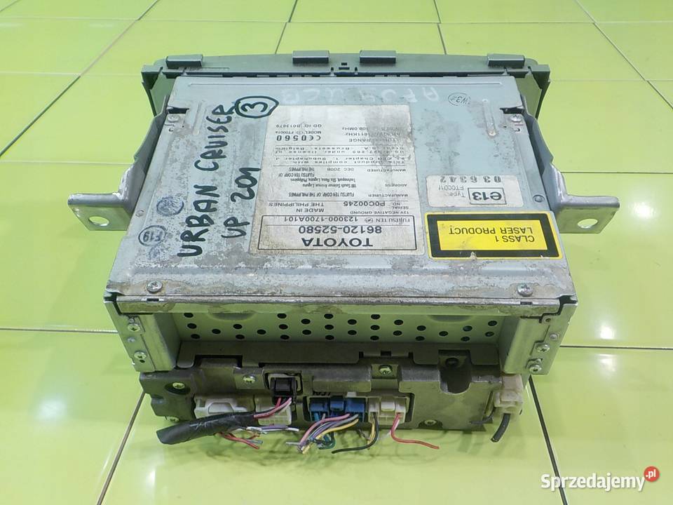 TOYOTA URBAN CRUISER 13 VVTI 09r 5D radio CD
