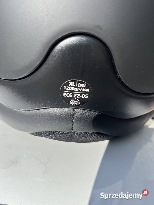 Kask motocyklowy Nexx XL czarny mat