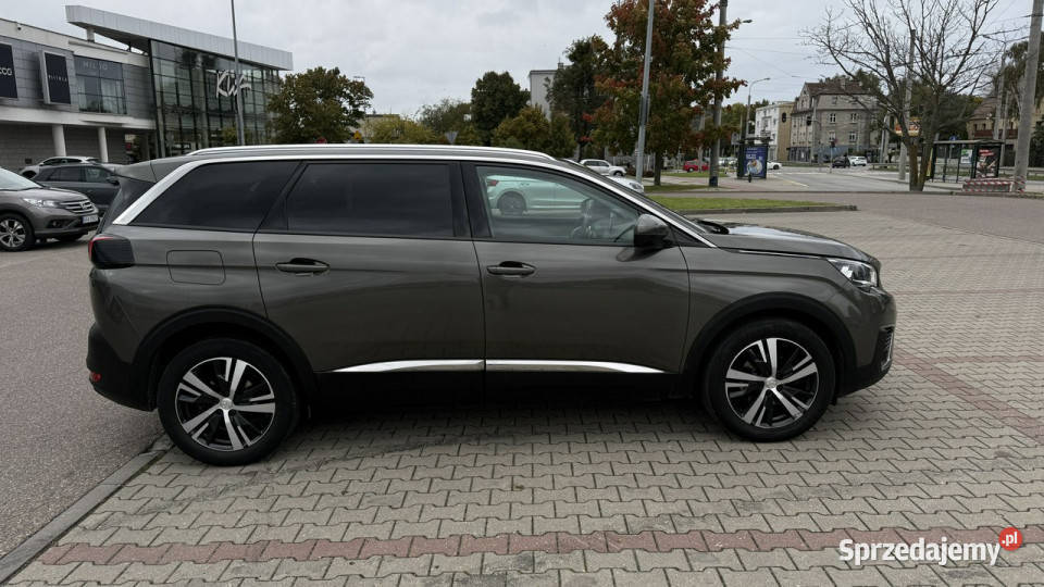 Peugeot 5008 15 blu hdi 130 Automat 7 os Ledy VAT marża Gdańsk