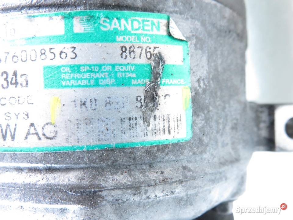 KOMPRESOR KLIMATYZACJI VW GOLF PLUS 5M1 521 19