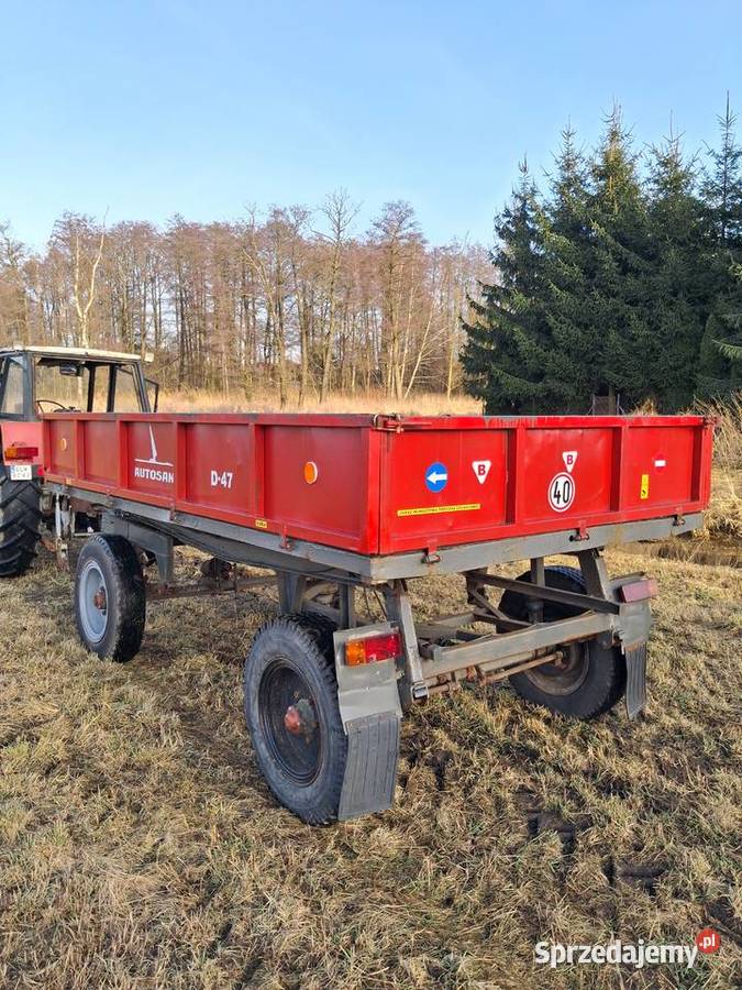 Przyczepa wywrotka d47 Rzgów