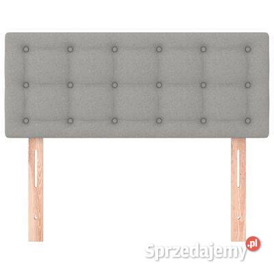 vidaXL Zagłówek do łóżka jasnoszary 100x5x7888 Warszawa sprzedam