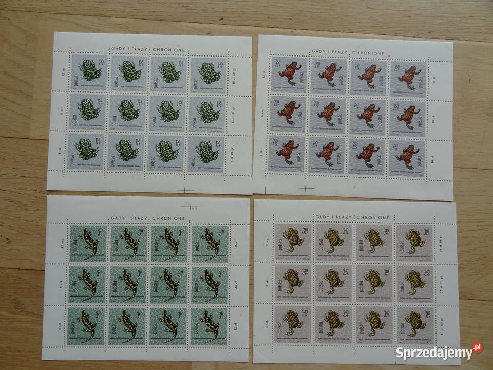 Znaczki pocztowe Polska Fi 12451256Ark Jarosław