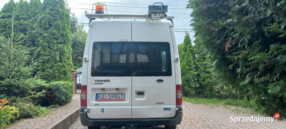 Ford Transit 4X4 Webasto Wciągarka Bagażnik przyciemniane szyby pomorskie Gdańsk