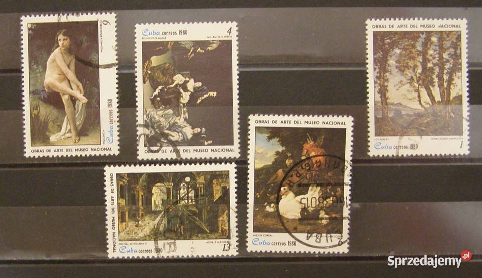 Znaczki pocztowe - Kuba - Malarstwo - 1