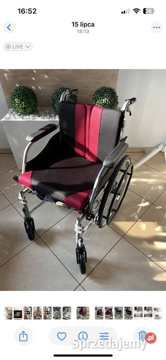 Wózek inwalidzki nowy Dobrodzień