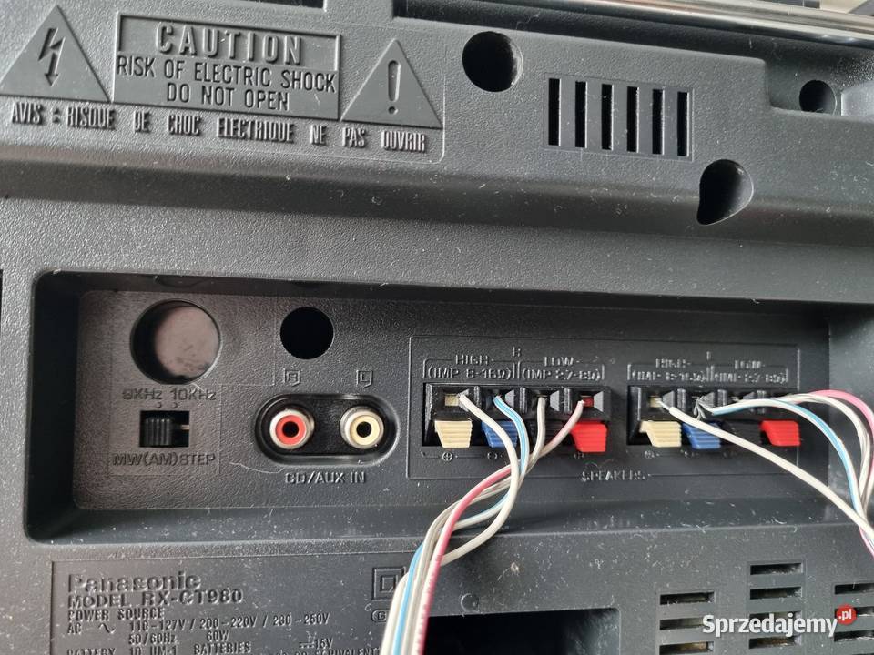 Radiomagnetofon radioodtwarzacz PANASONIK Solnica