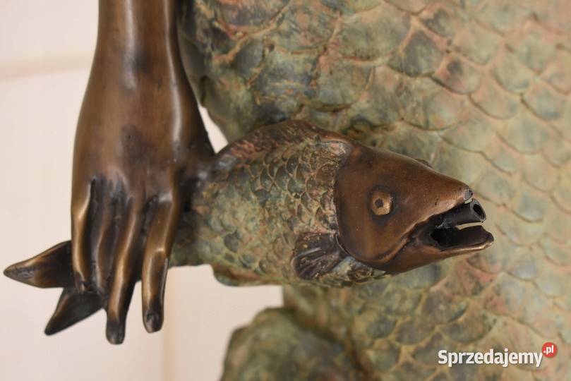 Figura Ogrodowa Syrena Dziewczyna z Żabami Kraków