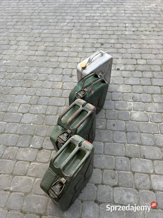 karnistry metalowe i aluminiowe prl 20l sprzedam