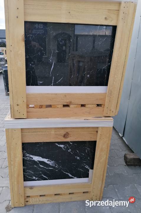 Płytki marmurowe NERO MARQUINA 61x61x12 Przemyśl